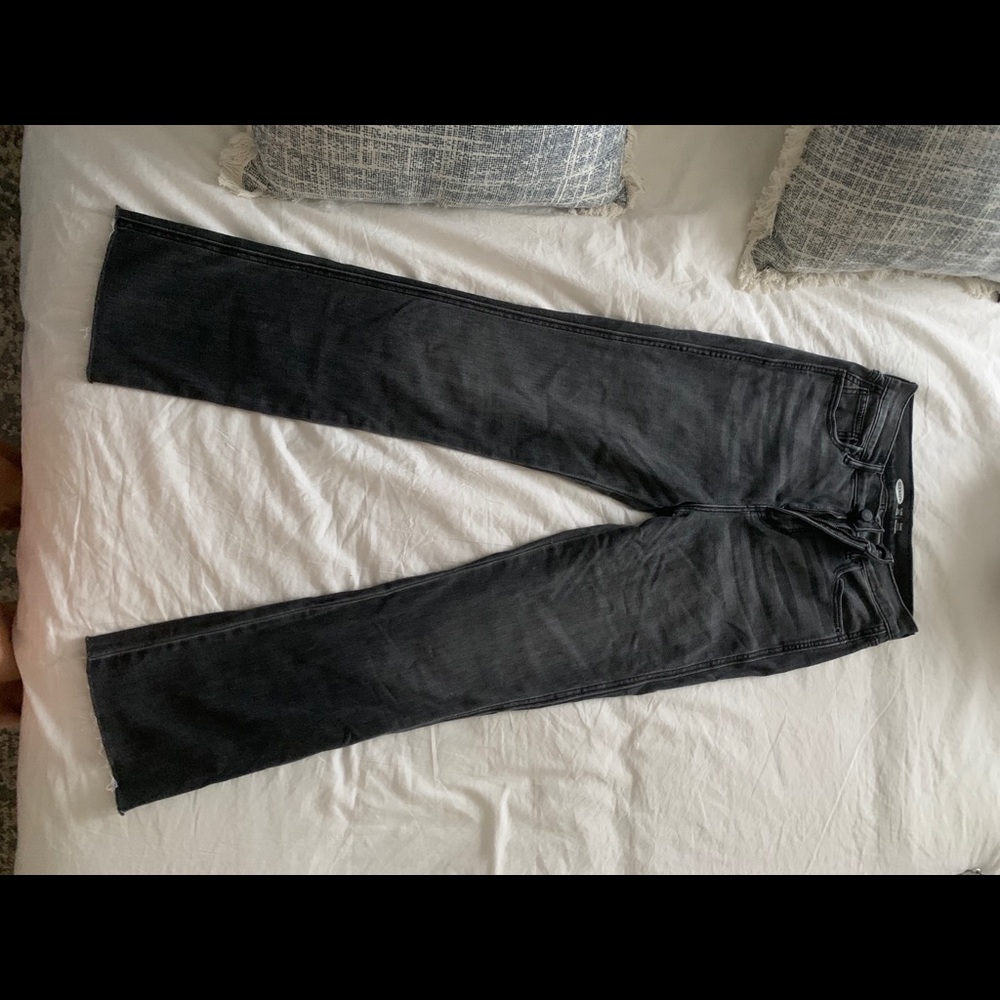 Old navy mid rise flare jeans